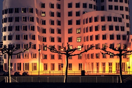 Nachtfotografie Medienhafen